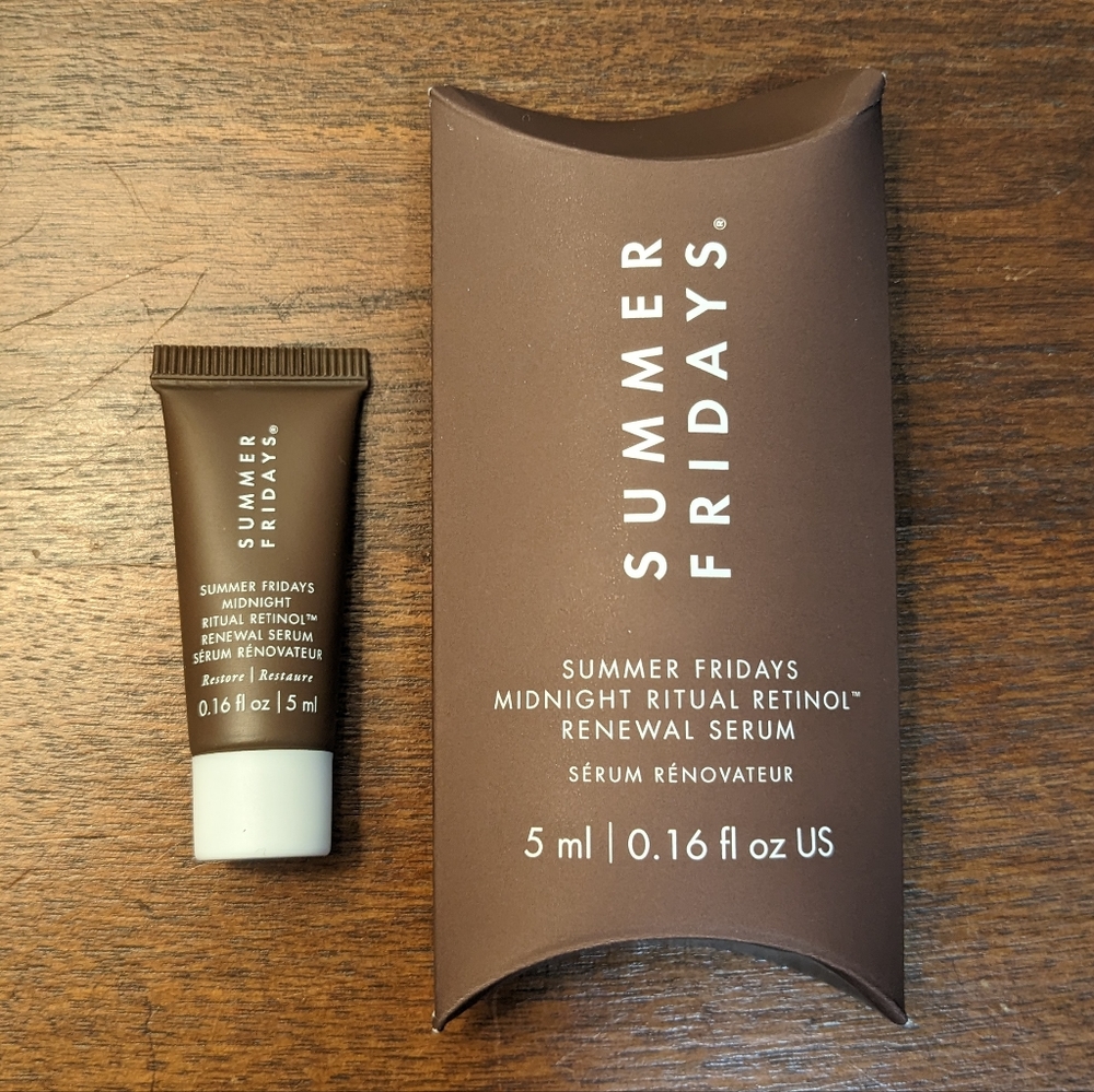 Summer Fridays Midnight Ritual Retinol Renewal Serum Mini